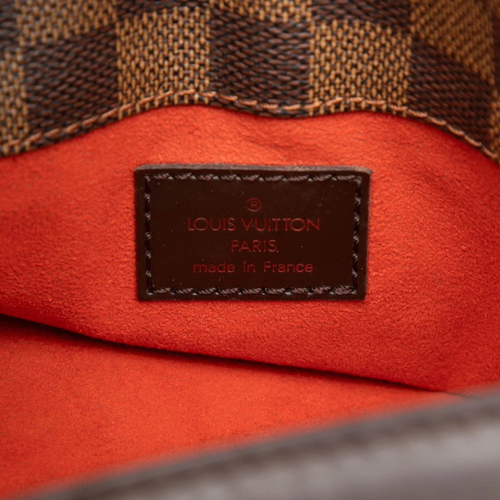 LOUIS VUITTON Brown Damier Leather Shoulder Bag - Picture 6 of 6